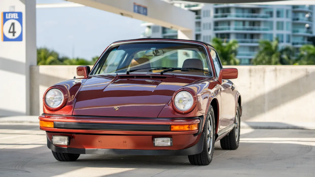 E⑤ Porsche 911 Targa(1977) ポルシェ ミニカー ミニチャンプス 1/43 