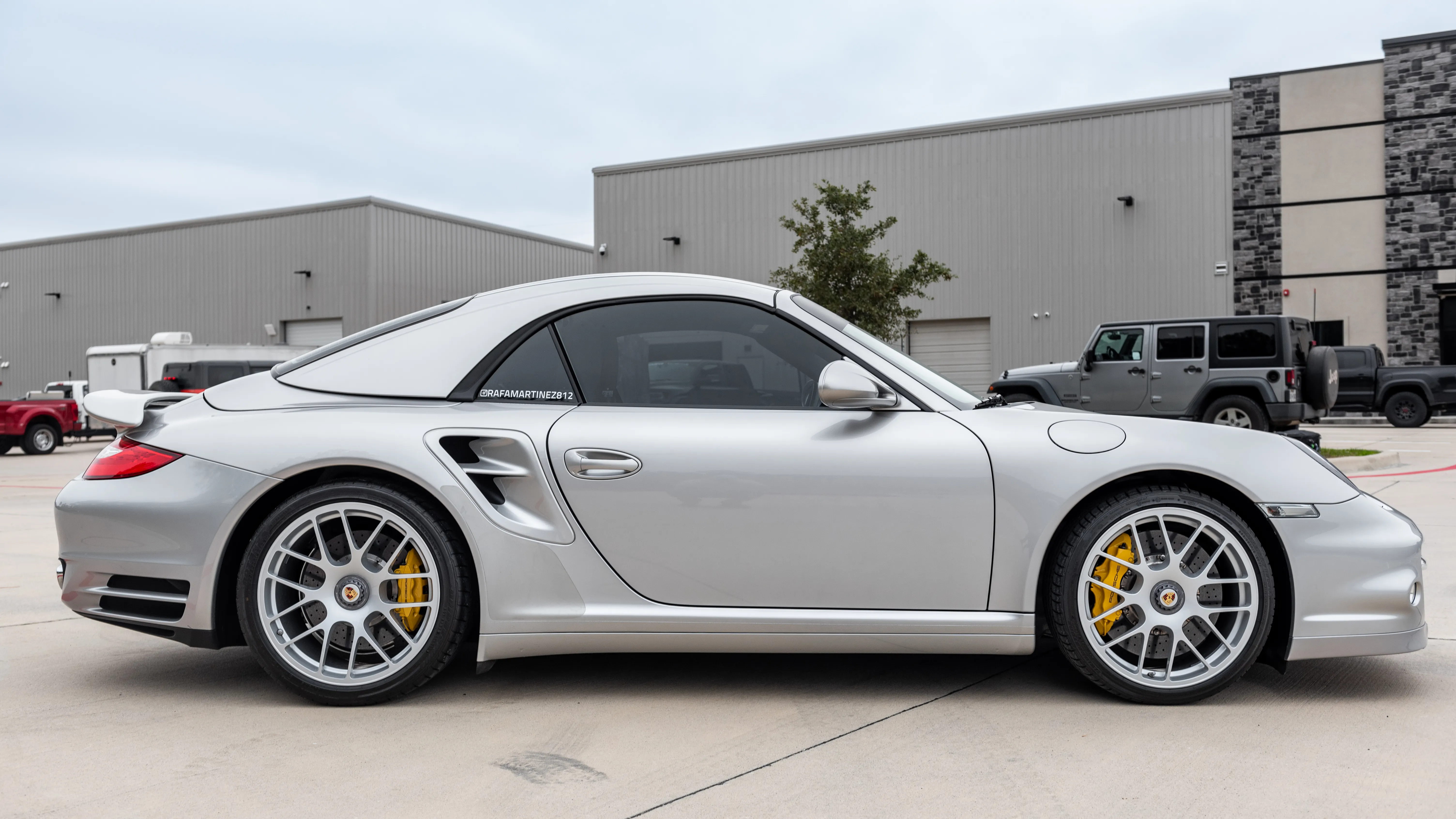 2011 Porsche 911 Turbo S Cabriolet Factory Hardtop Turbo S