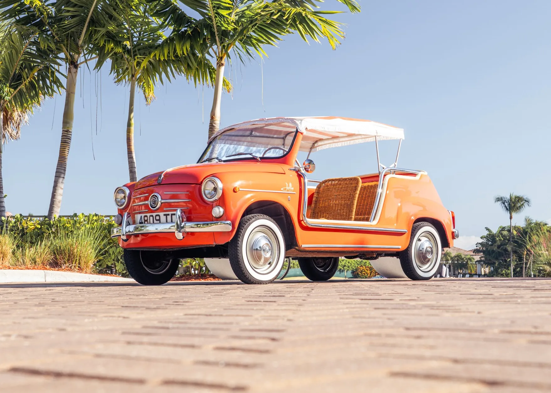 1962 Fiat 600 Jolly by Ghia Ghia for sale on Sotheby's Motorsport